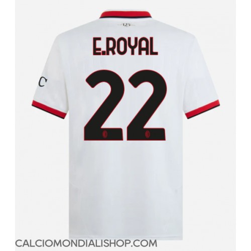 Maglie da calcio AC Milan Emerson Royal #22 Seconda Maglia 2024-25 Manica Corta